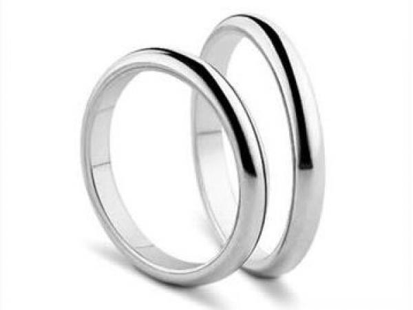 FRANC-04-B - Fede Francesina Oro Bianco 4 gr. 