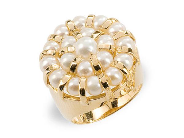 CF00189 - Anello in Oro con Perle