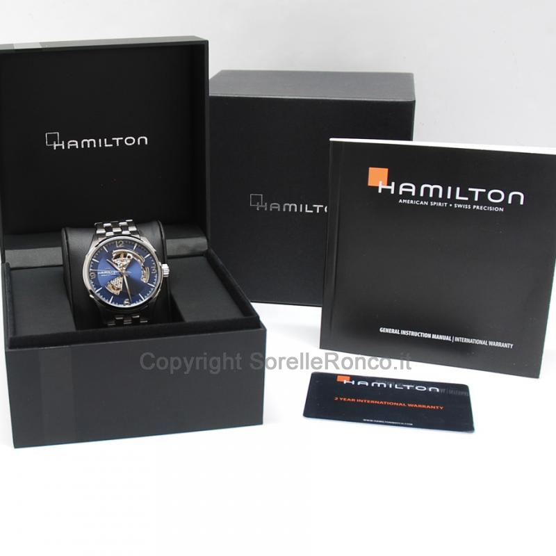 HAMILTON JAZZMASTER OPEN HEART 42MM