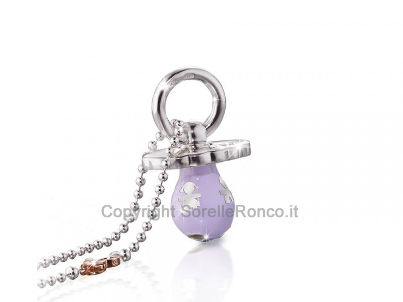 CIUCCIO SUONAMORE LEBEBE LILLA E CATENA