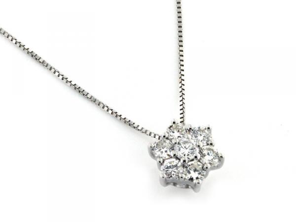 CF00722 - Collana in Oro con Diamanti Brillanti