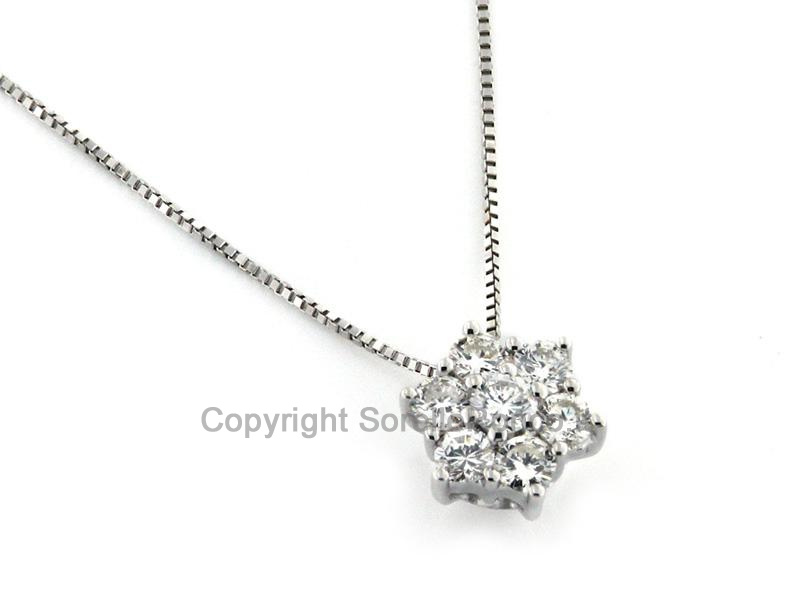 COLLANA IN ORO CON DIAMANTI BRILLANTI