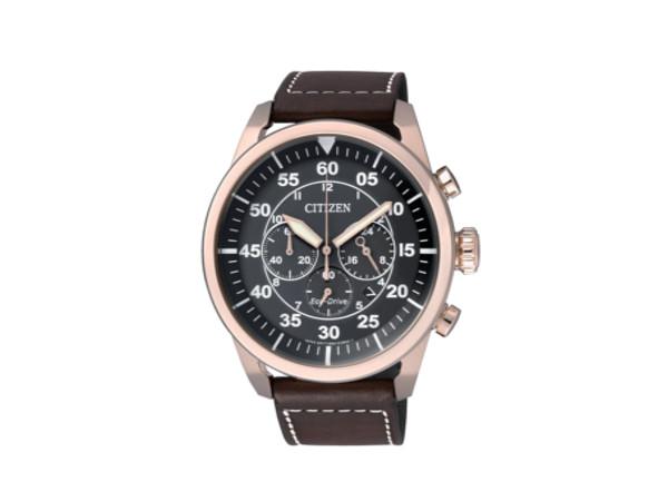CA4213-00E - Orologio Citizen CRONO AVIATOR Marrone
