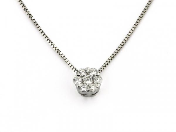 CF00002 - Girocollo in Oro con Diamanti 0.13 Ct
