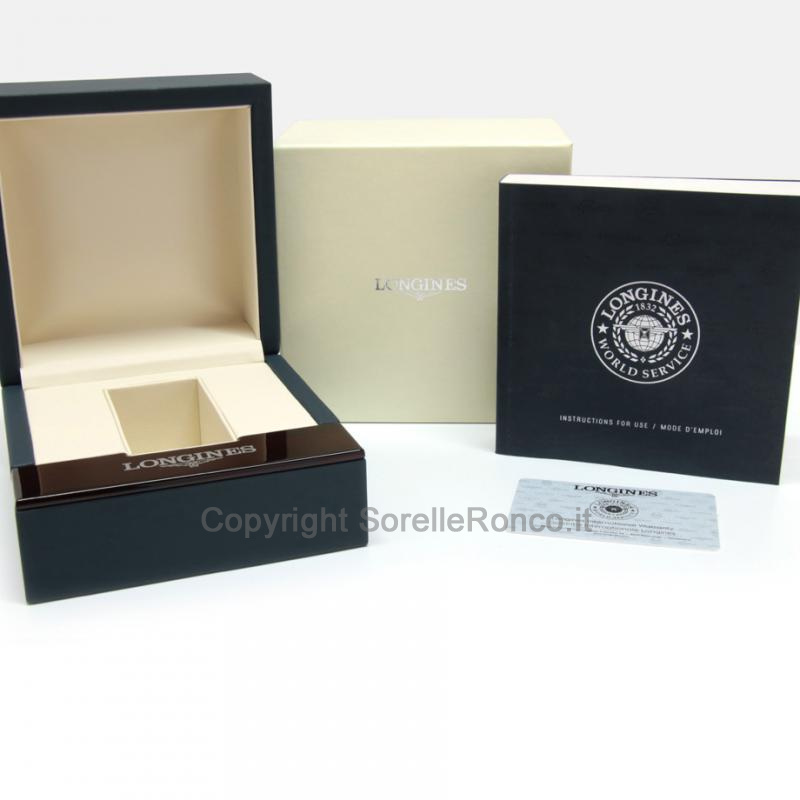 LONGINES HYDROCONQUEST 39MM AUTO NERO ACCIAIO