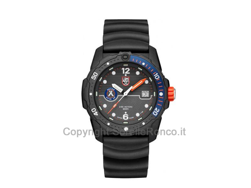 LUMINOX BEAR GRYLLS SURVIVAL 42MM NERO E BLU 