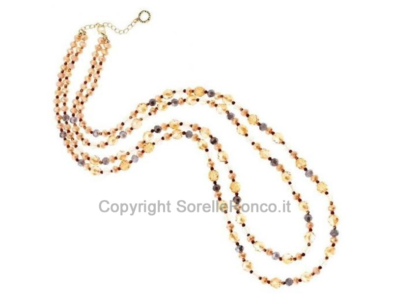 COLLANA OTTAVIANI CON PIETRE DURE