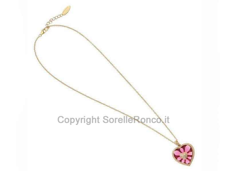 OTTAVIANI COLLANA IN ARGENTO CON CUORE