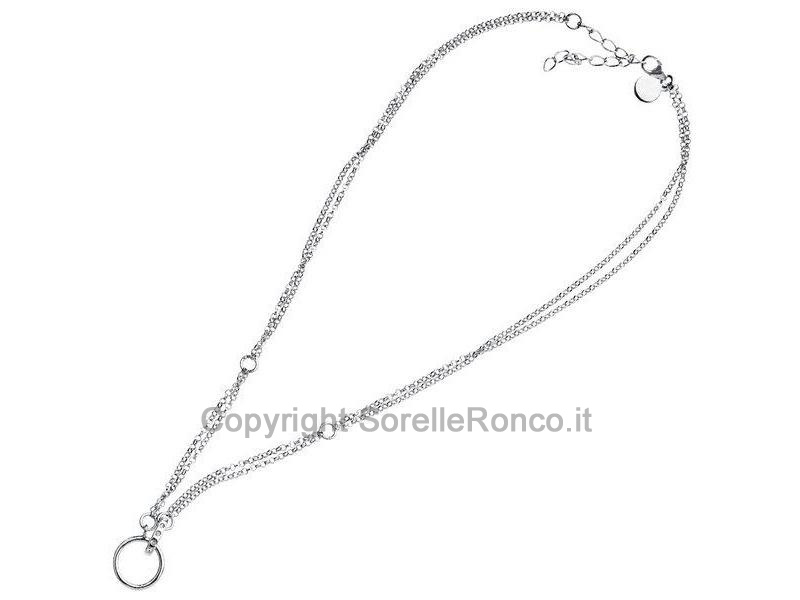 GIROCOLLO OTTAVIANI X CHARMS IN ARGENTO