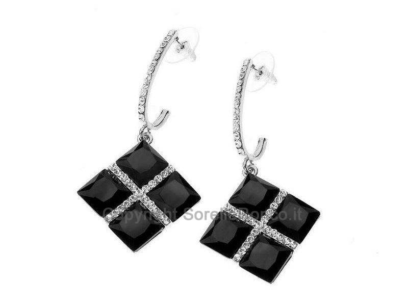 OTTAVIANI BIJOUX ORECCHINI CON CRISTALLI