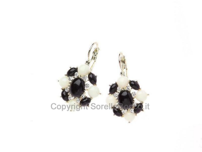 ORECCHINI MIGNON NERI OTTAVIANI BIJOUX