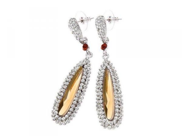490200 - Orecchini Ottaviani con Cristalli Strass