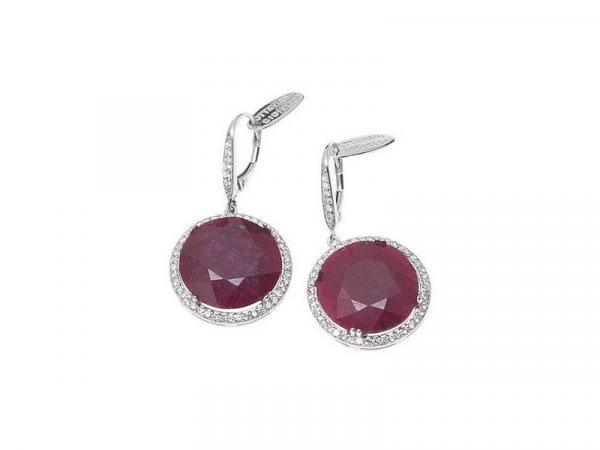 49230 - Ottaviani Orecchini Lampone in Argento