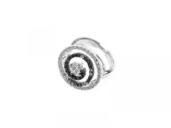 50668-12 - Anello Ottaviani Trottola in Argento