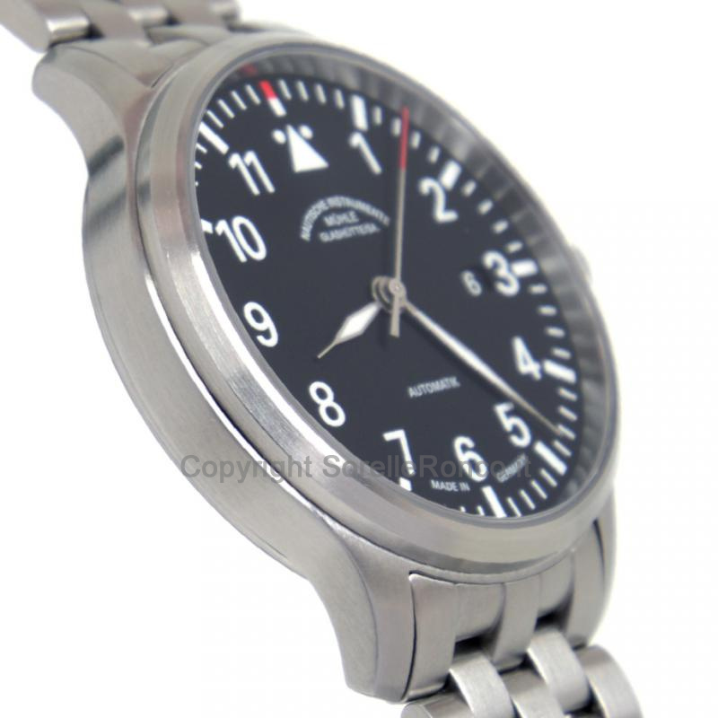MÜHLE GLASHÜTTE TERRASPORT II NERO 42MM ACCIAIO