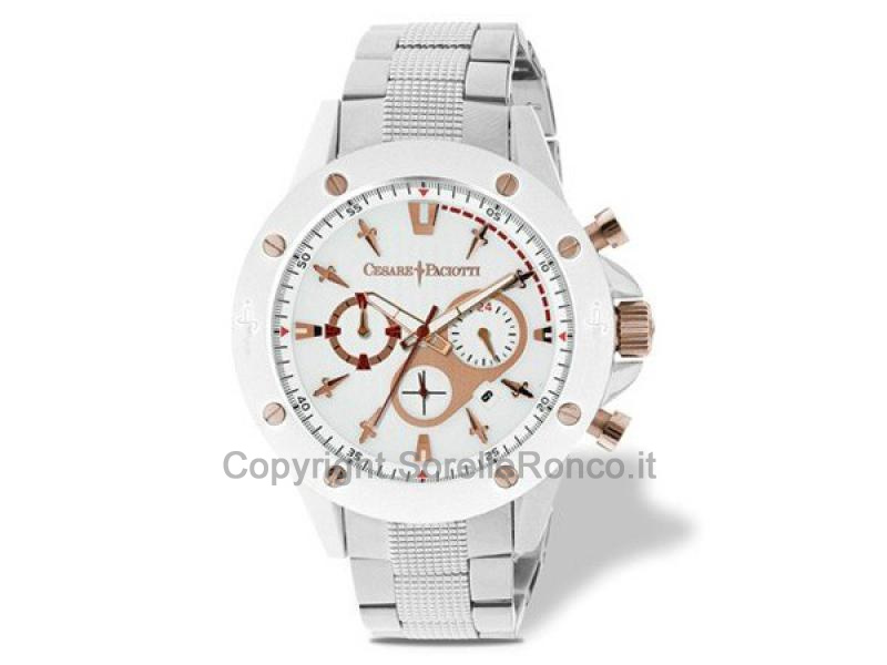 OROLOGIO WHITE FROZEN CESARE PACIOTTI 