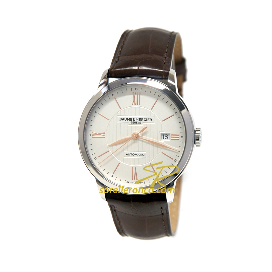 Classima Automatico 40mm Silver Indici Ramati