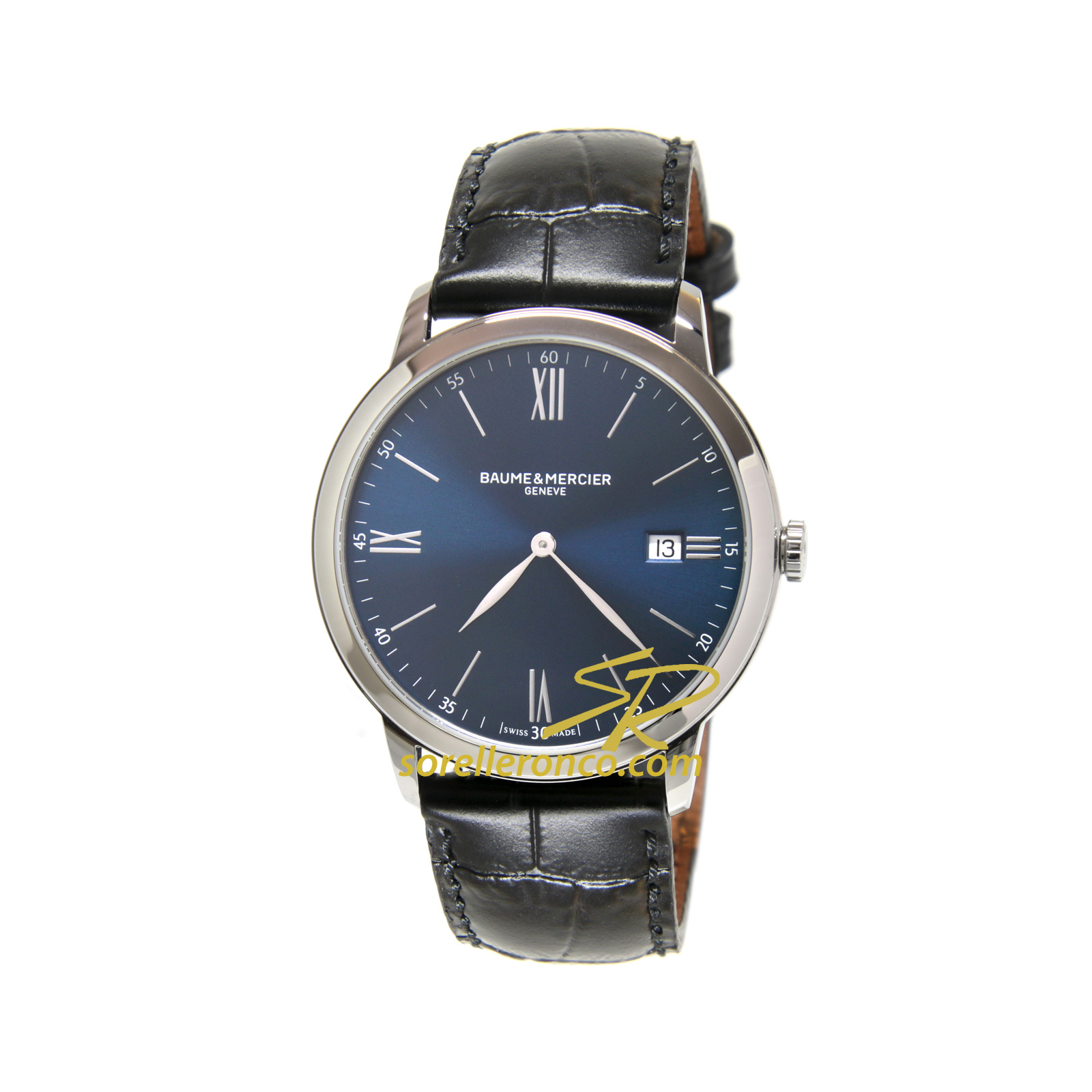 Classima Quarzo Quadrante Blu 40mm