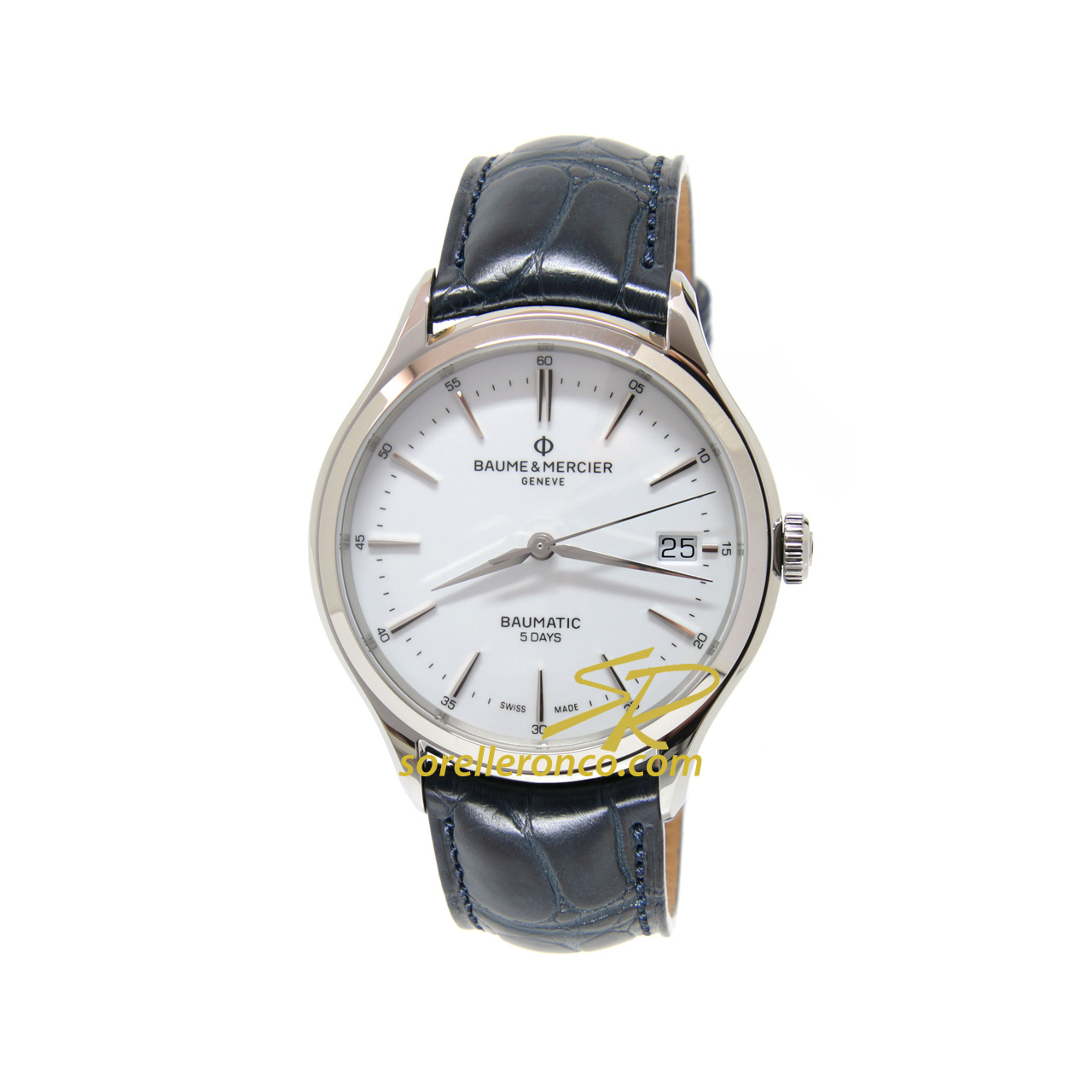 Clifton Baumatic Bianco 40mm