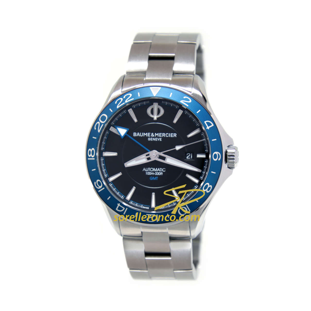 Clifton GMT Ghiera Blu