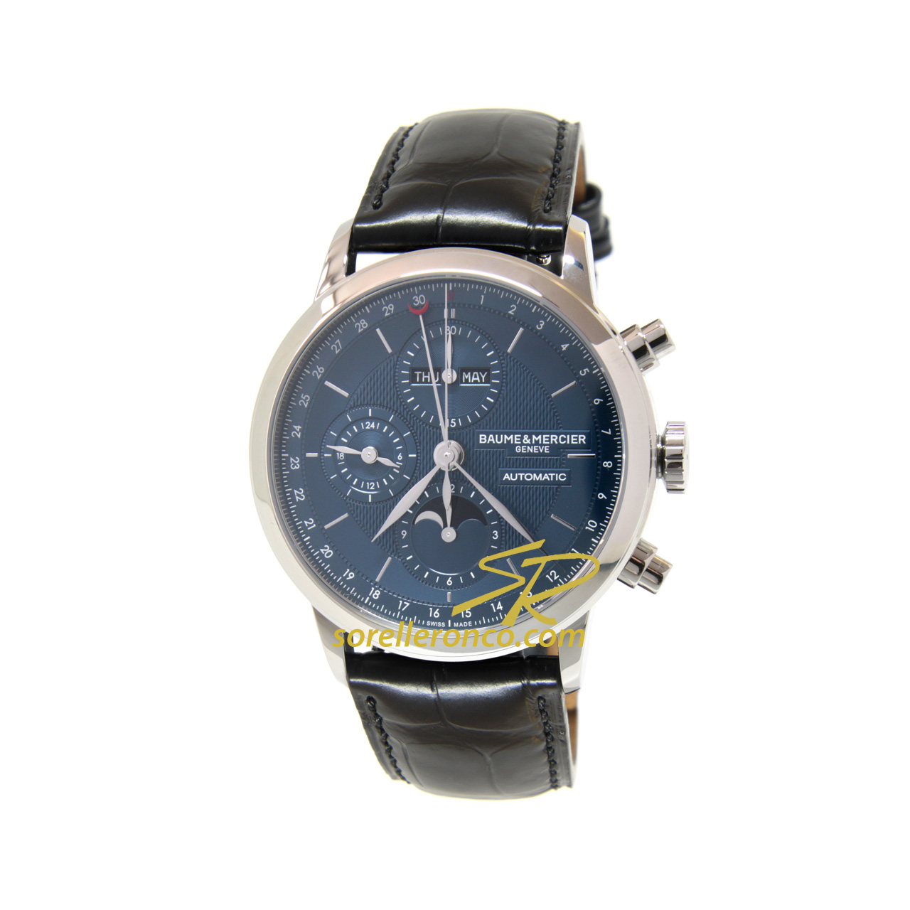 Classima Chrono Blu Fasi Lunari 42mm