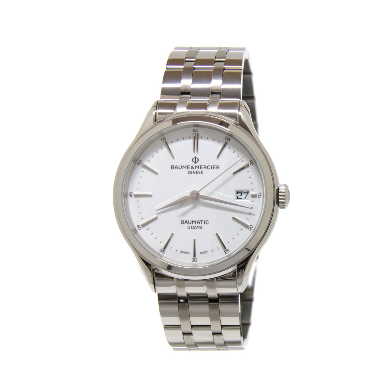Clifton Baumatic Bracciale Acciaio 40mm