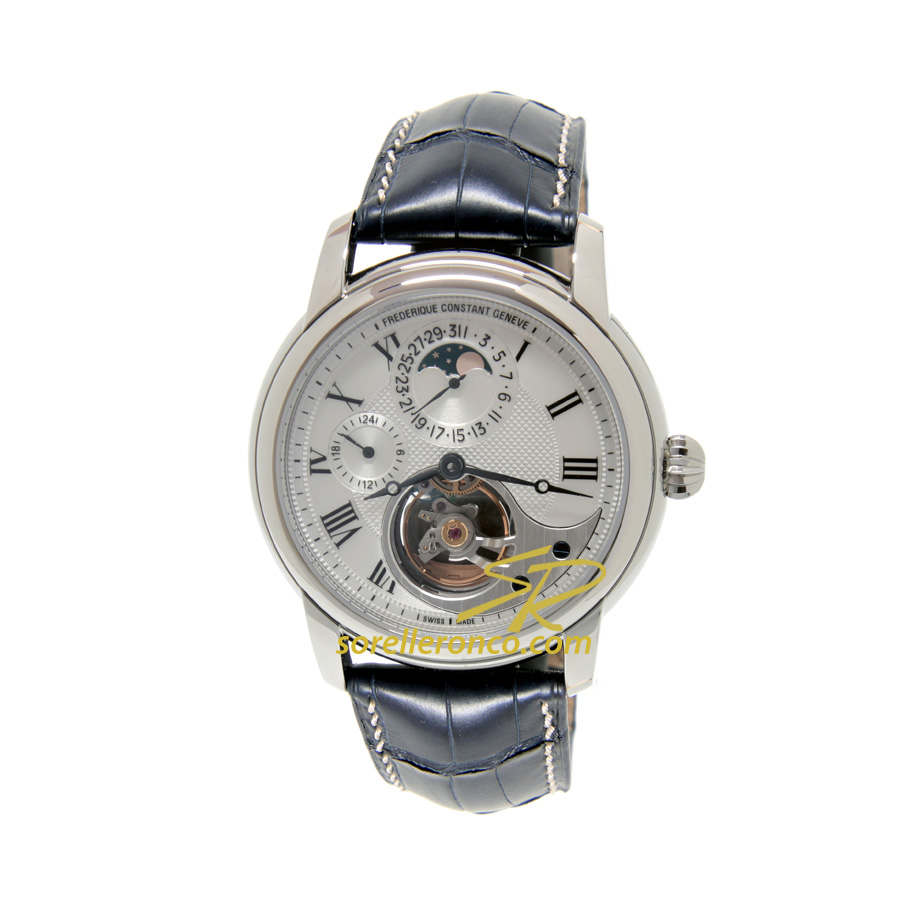 Heart Beat Automatico Alligatore Blu 42mm