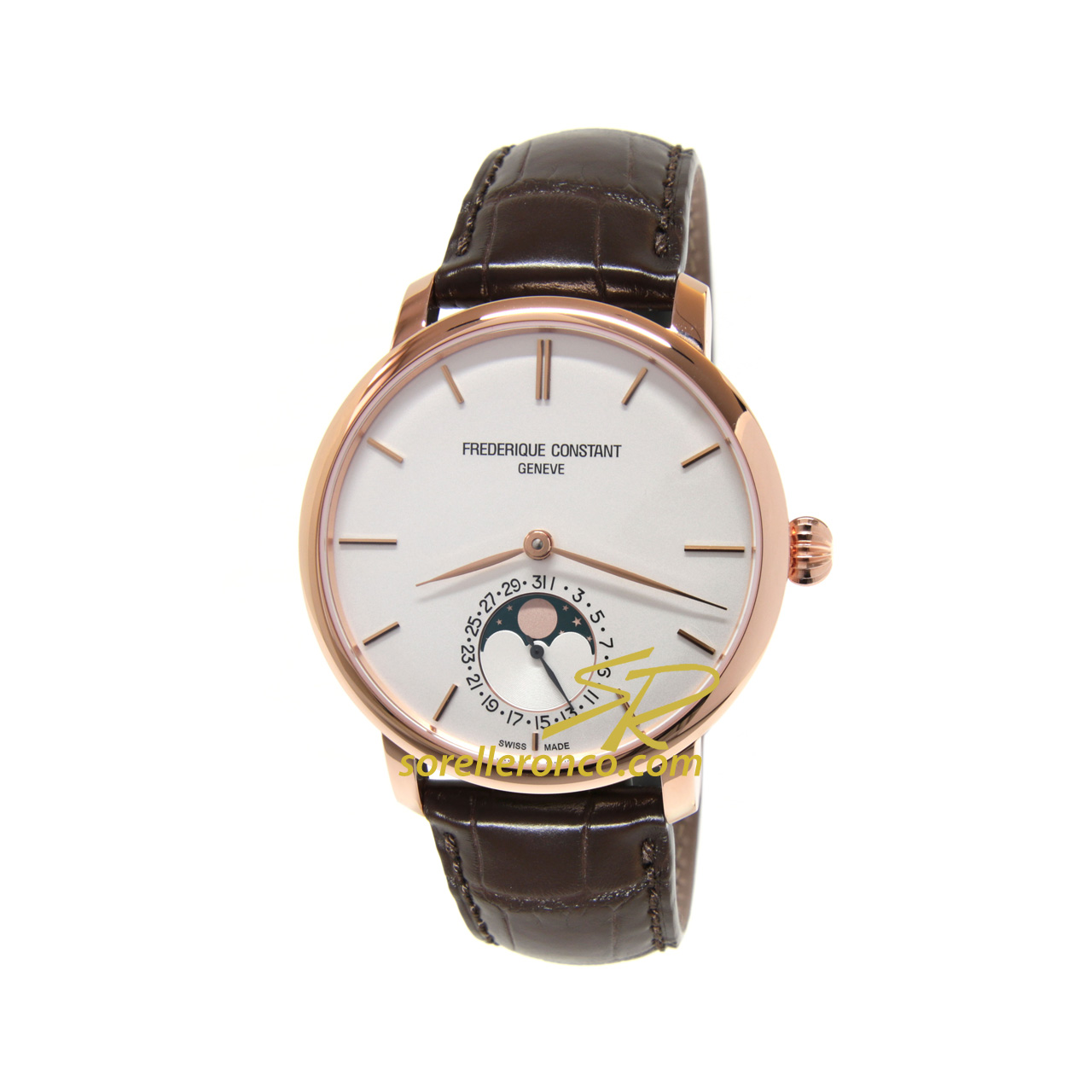 Manufacture Slimline PVD Oro Rosa 42mm