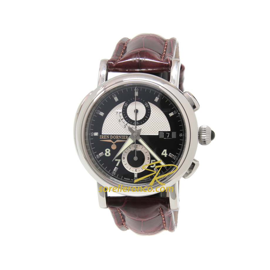 Cronografo Automatico da volo Dornier Nero 42mm