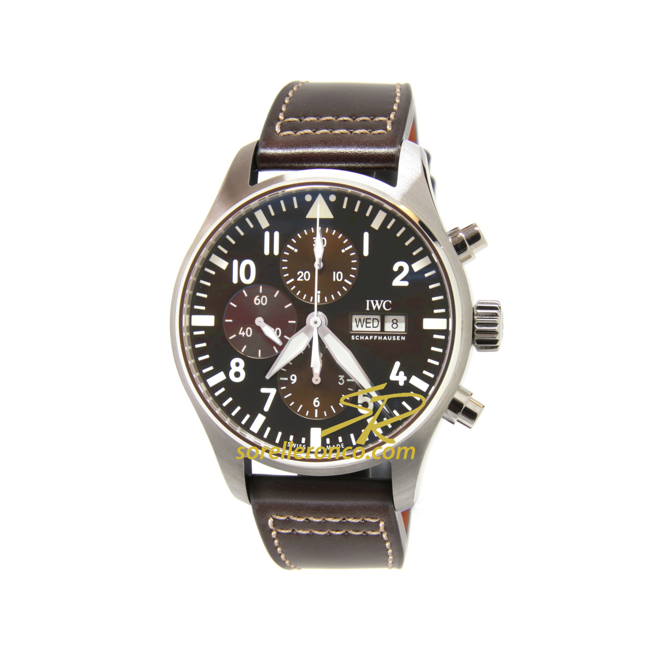 Aviatore Saint Exupery Chrono BROWN 43mm Bufalo