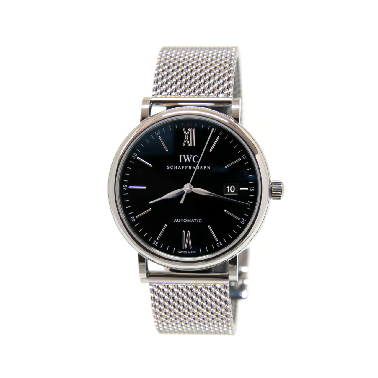 Portofino Automatico Nero BRACCIALE ACCIAIO 40mm