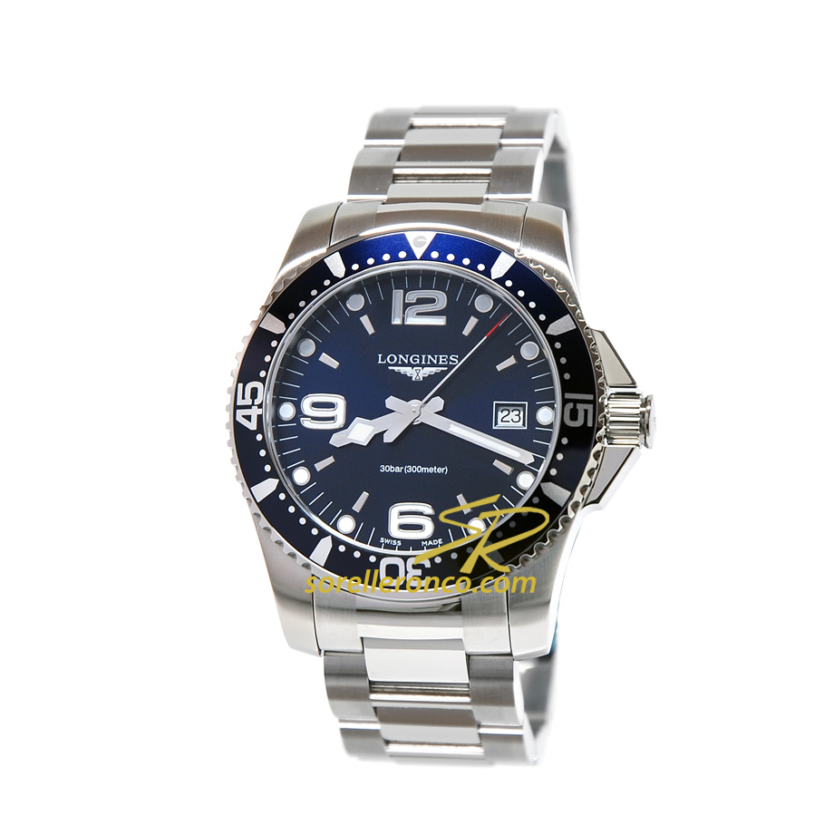 HydroConquest 41mm Automatico Blu