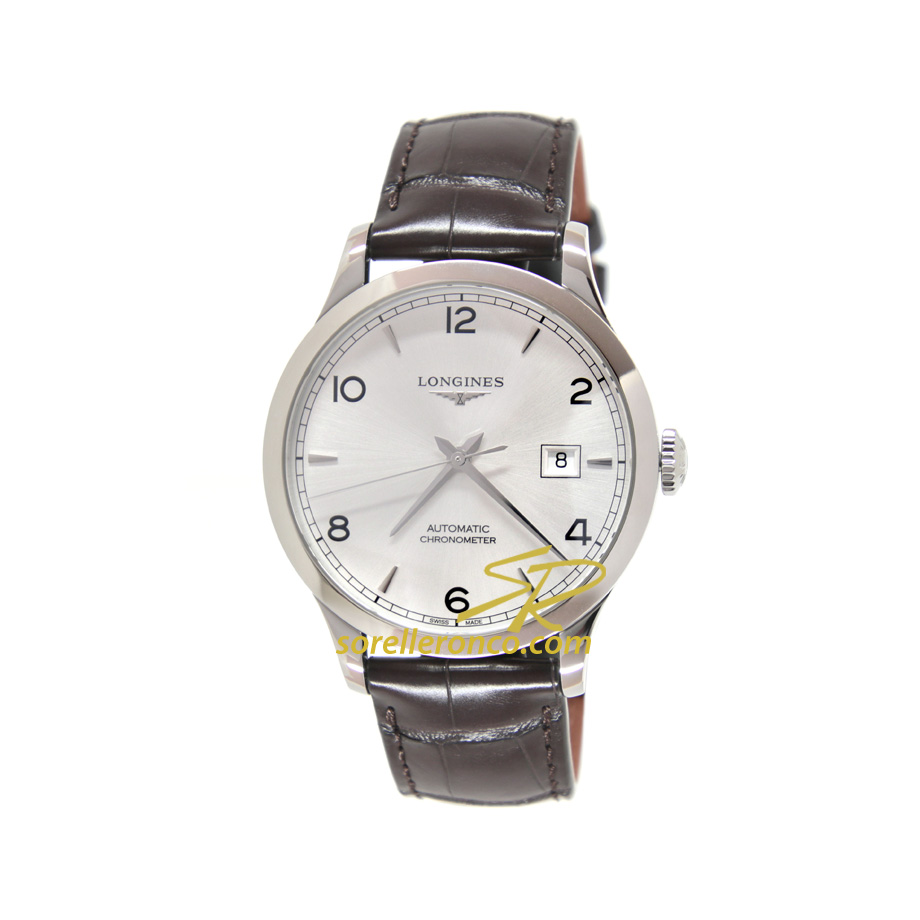 Record Automatico Chronometer 40mm Silver