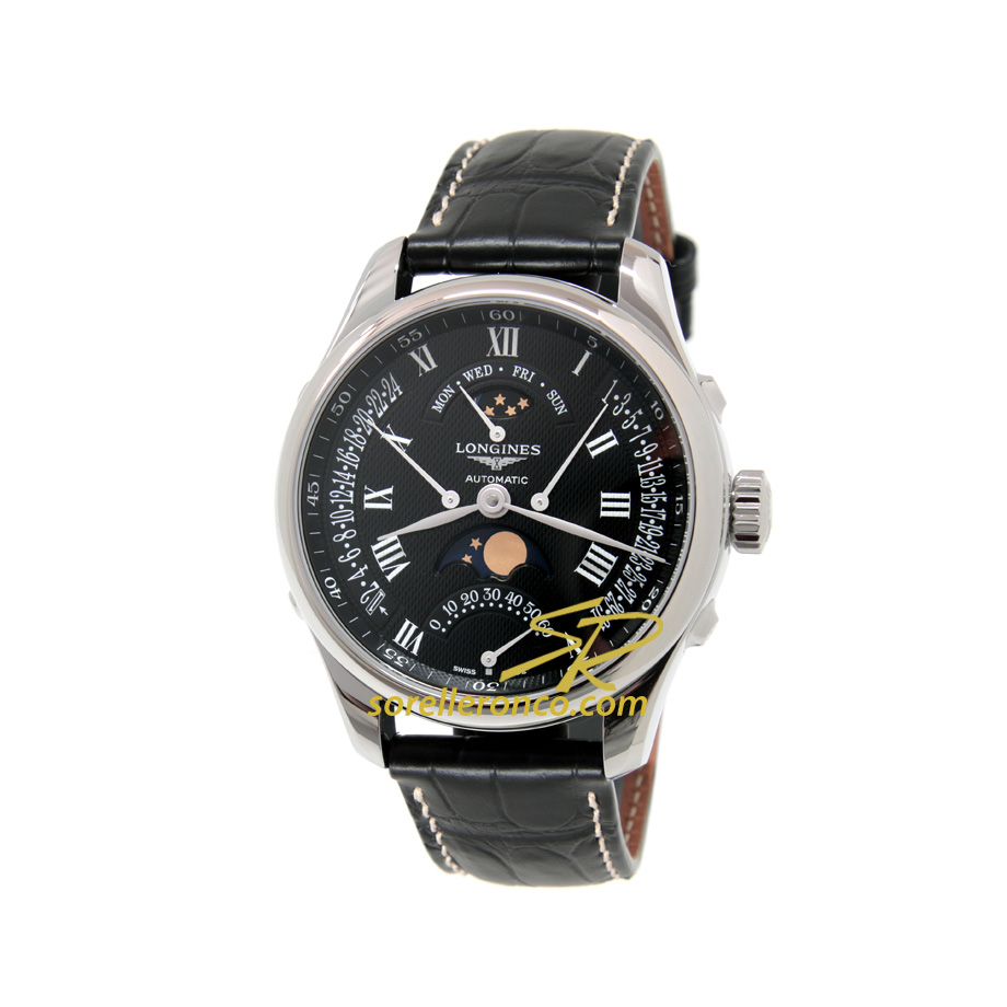 The Longines Master Collection Fasi Lunari Nera 41mm
