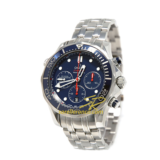 Seamaster 300M Chrono Co-Axial Blu 44mm