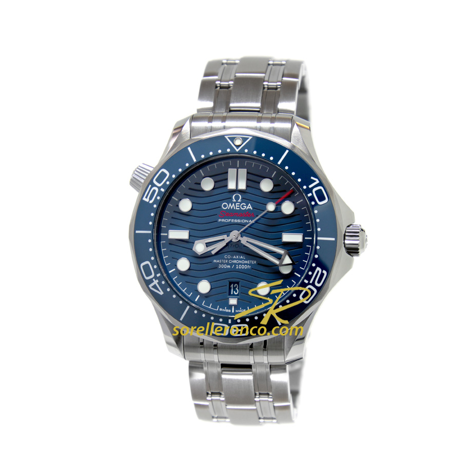 Seamaster Diver 300 Ghiera Ceramica Blu 42mm