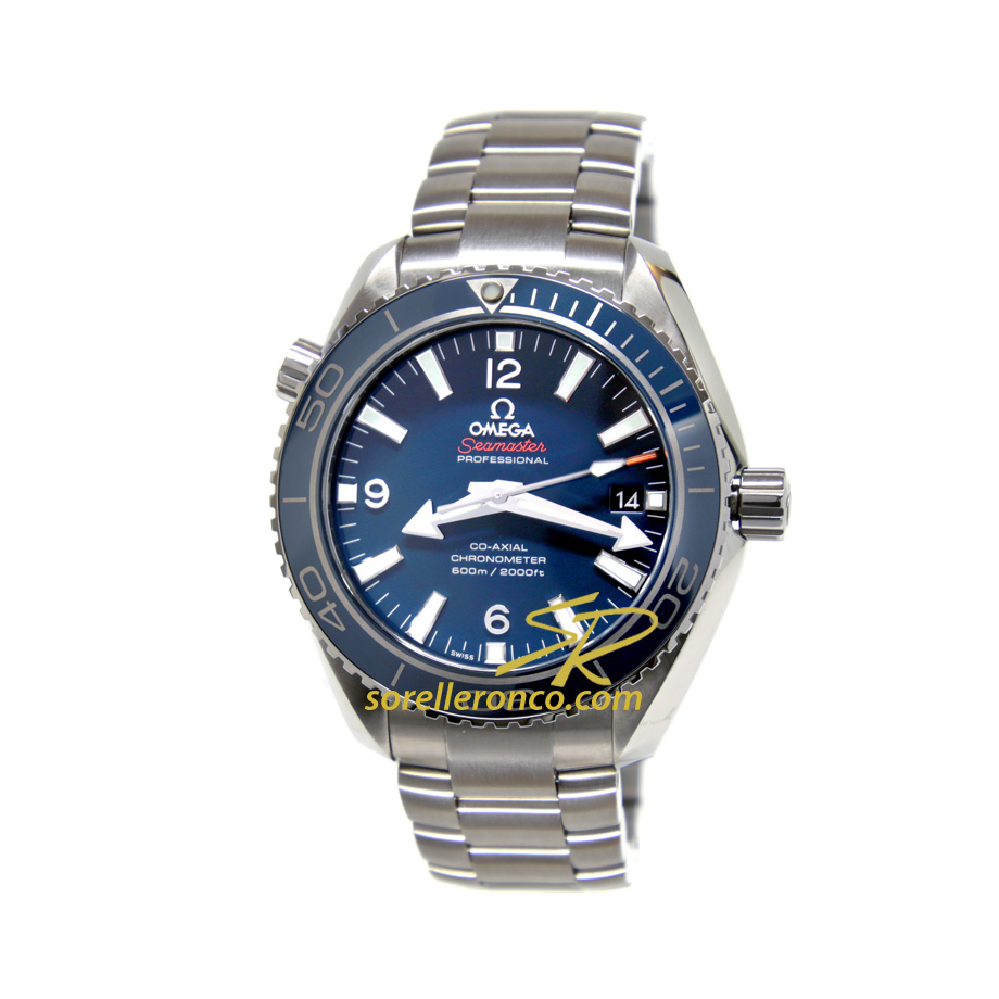 Seamaster Planet Ocean Blu Titanio 42mm