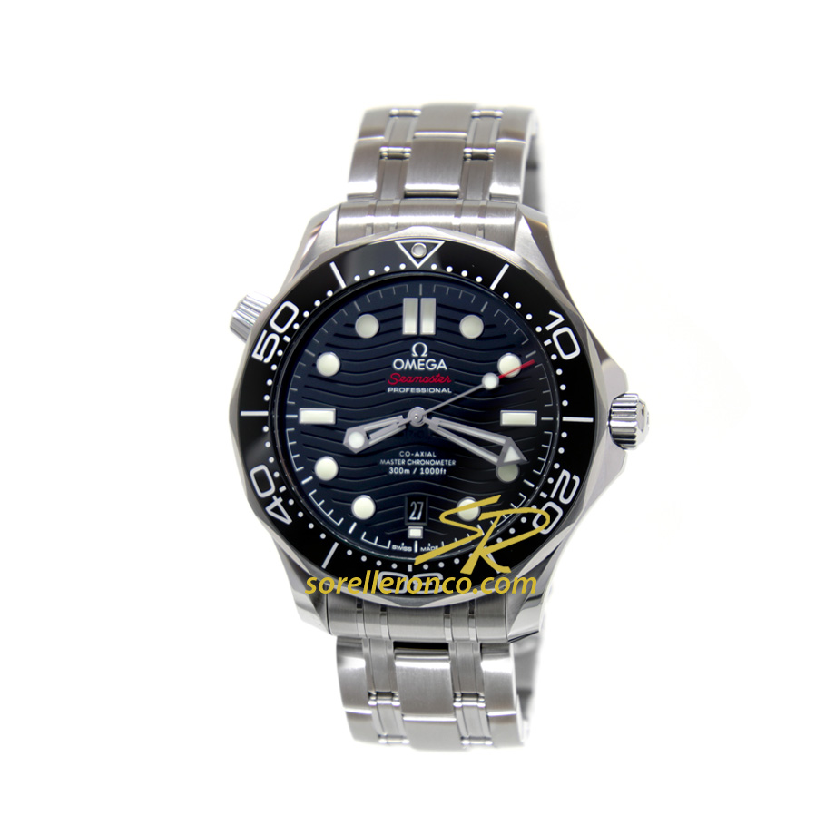 Seamaster Diver 300 Ghiera e Quadrante Ceramica Nera 42mm