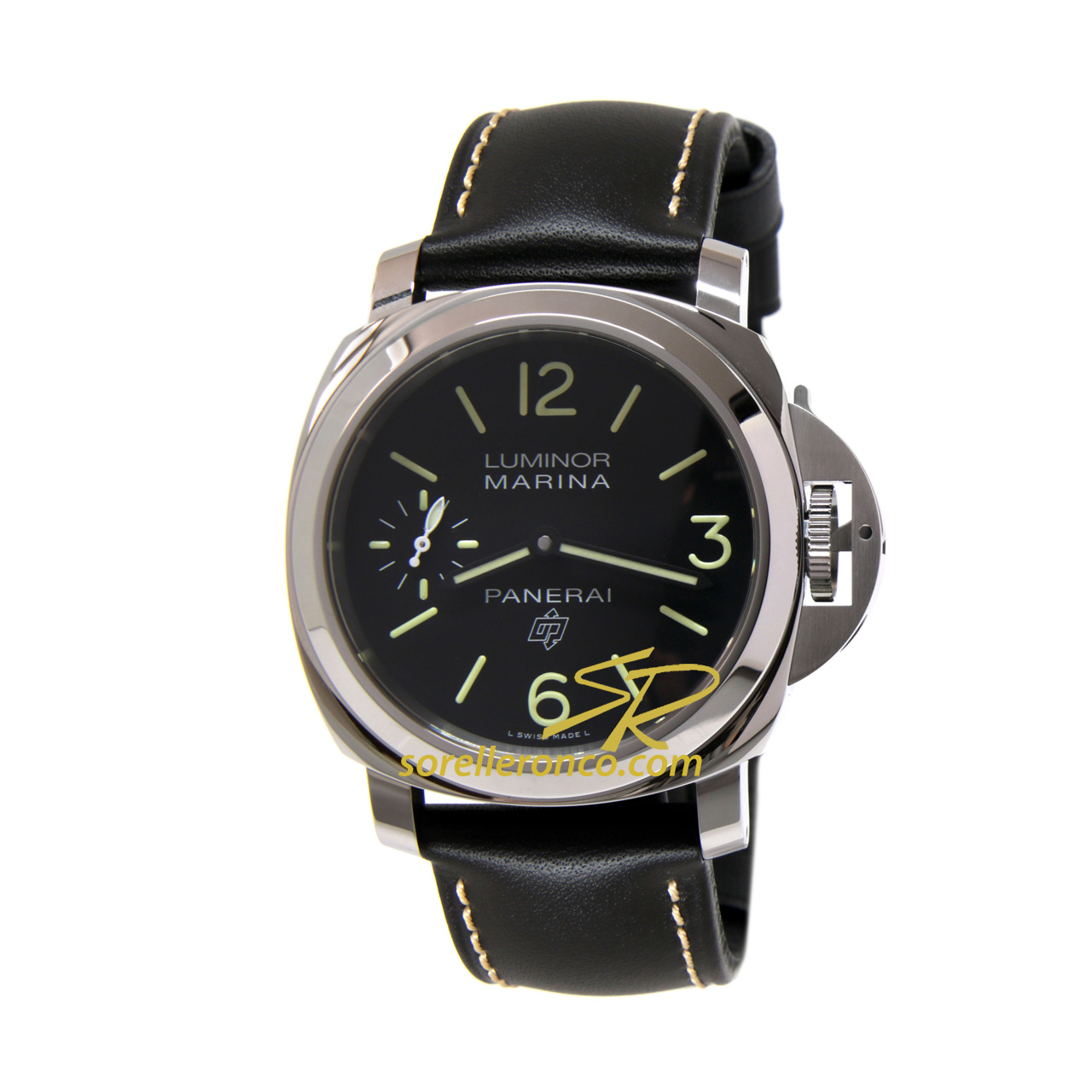 Luminor Logo Marina 3 Days Acciaio 44 mm