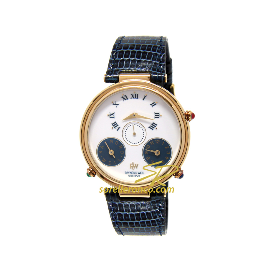 Quarzo 3 Fusi Orari 38mm Doppio GMT