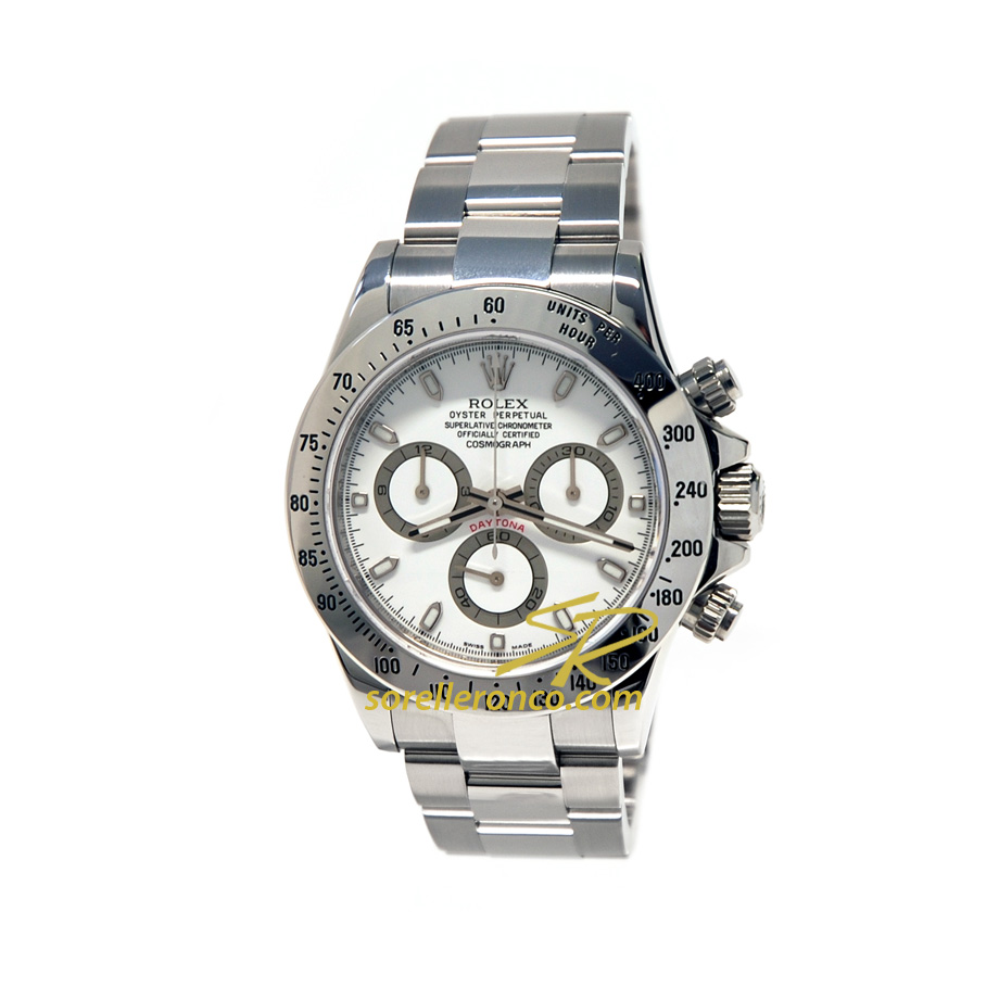 Daytona Bianco Acciaio 116520 Anno 2005