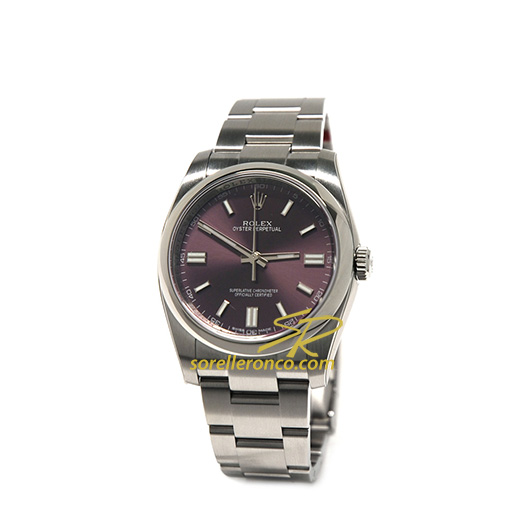 Oyster Perpetual Lady Red Grape 36mm