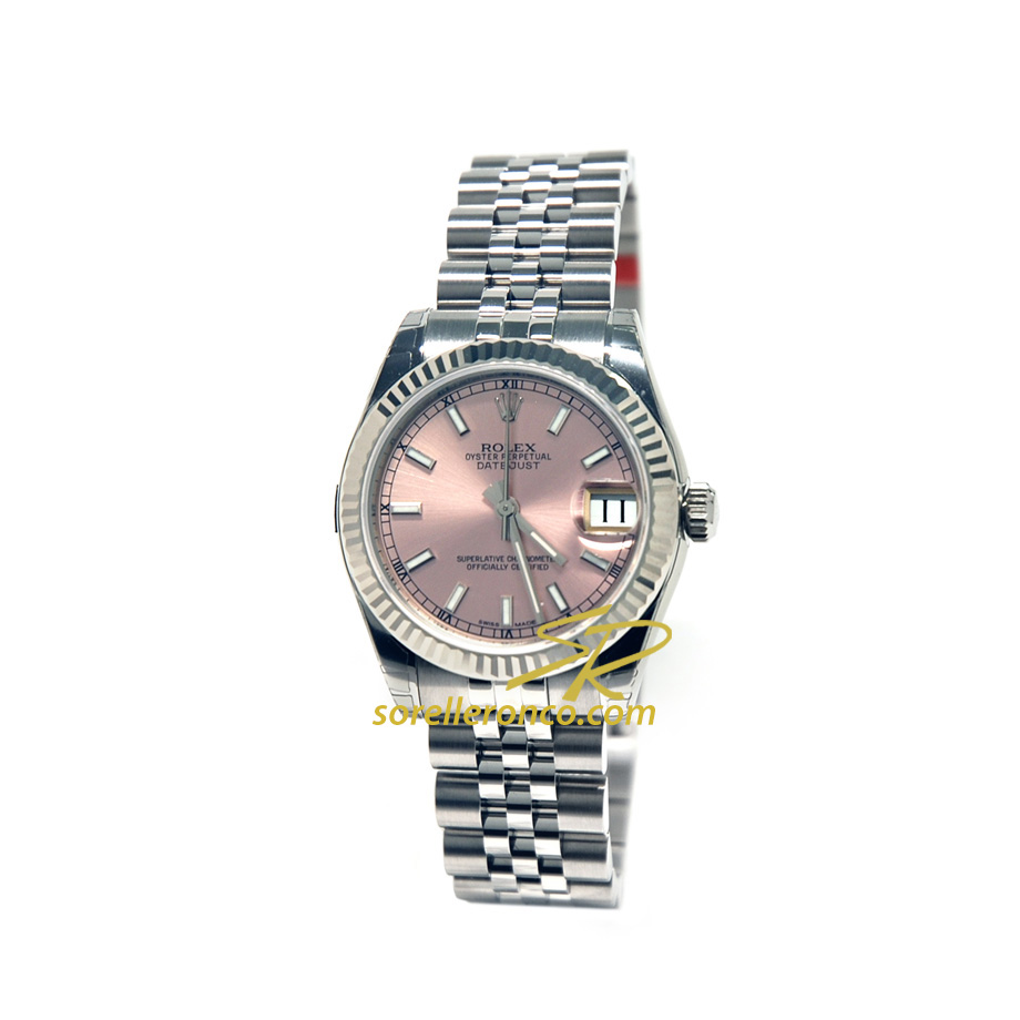 Datejust 31mm Jubilee Quadrante Rosa - Nuovo