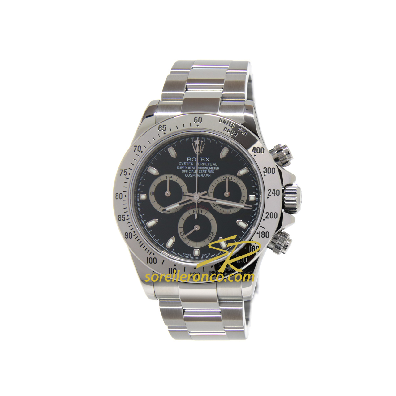 Cosmograph Daytona Chrono Nero 40mm - Usato