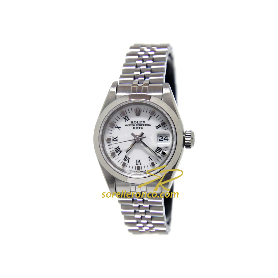 Datejust 26mm Bianco Romani Bracciale Jubilee