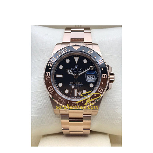 GMT Master II Everose Ghiera Marrone e Nero 40mm