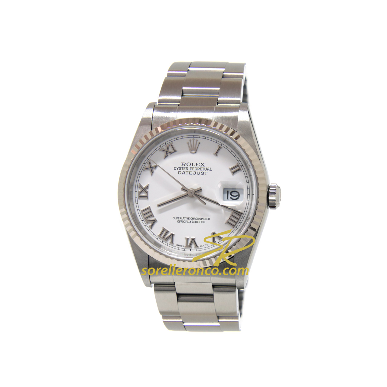 Datejust 36mm Bianco Romani