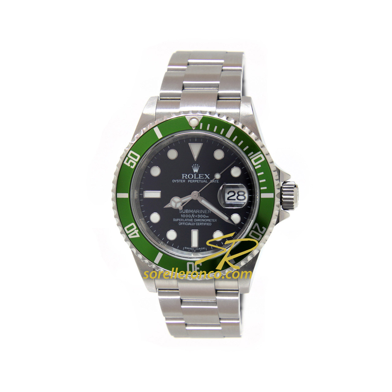 Submariner Ghiera Verde 50th Anniversary 40mm Kermit