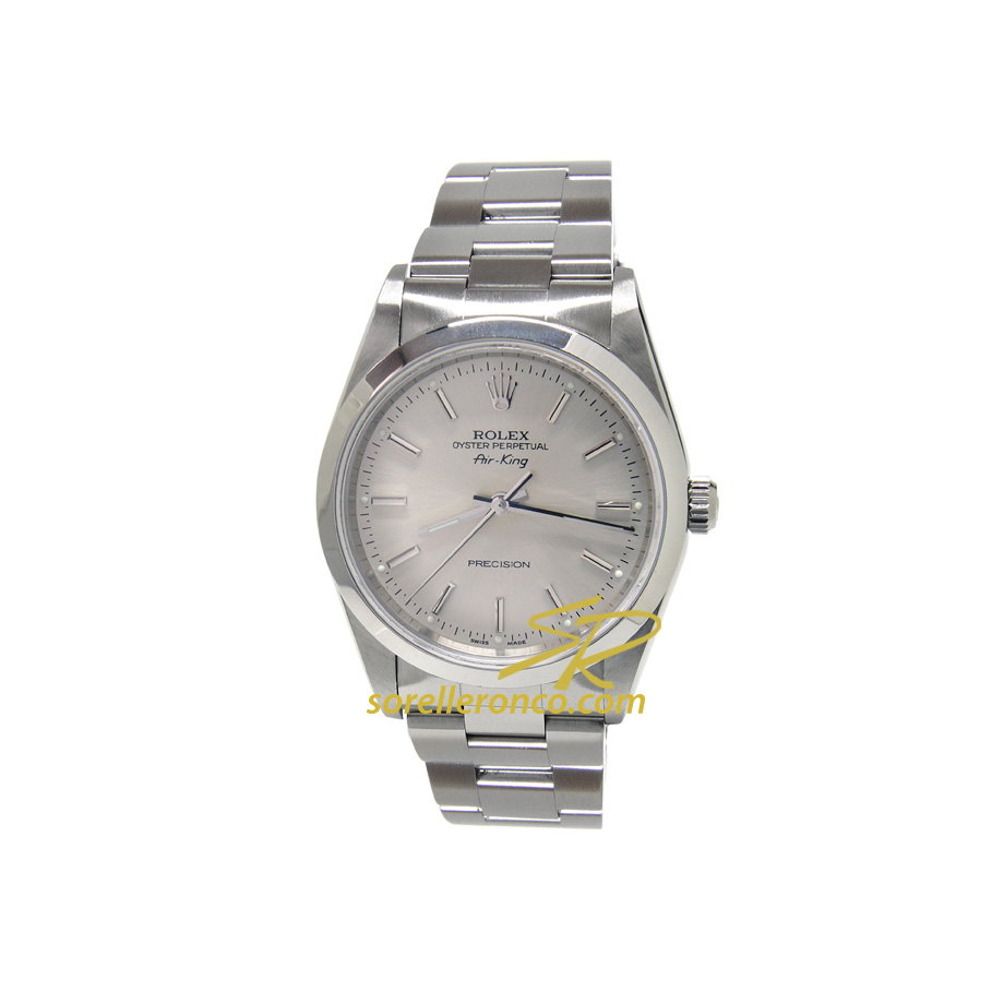 Air King Precision Silver Indici 34mm