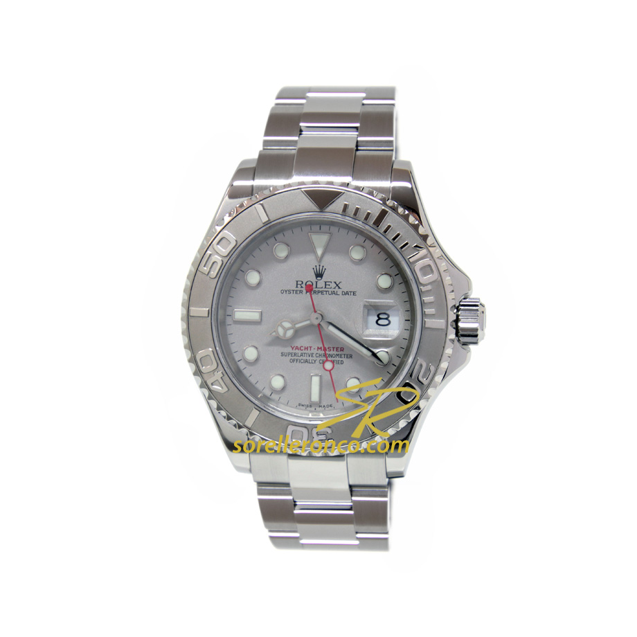 Yachtmaster Ghiera Platino 40mm - Usato